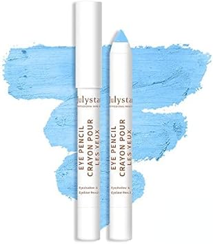 Julystar Color Makeup Polarized Monochrome Eye Shadow Stick Beauty Makeup Matte Shimmer Eye Shadow Cosmetics (A04#)