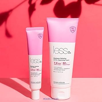 Holika Holika Less On Skin Redness Calming Cica Cleansing Foam 5.29 Ounce