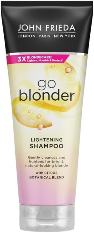 John Frieda Go Blonder Lightening Shampoo For Blonde Hair 250 Ml