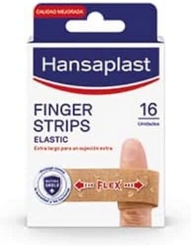 Hansaplast Finger Strips Cerotti Elastici Per Dita, 16 Cerotti
