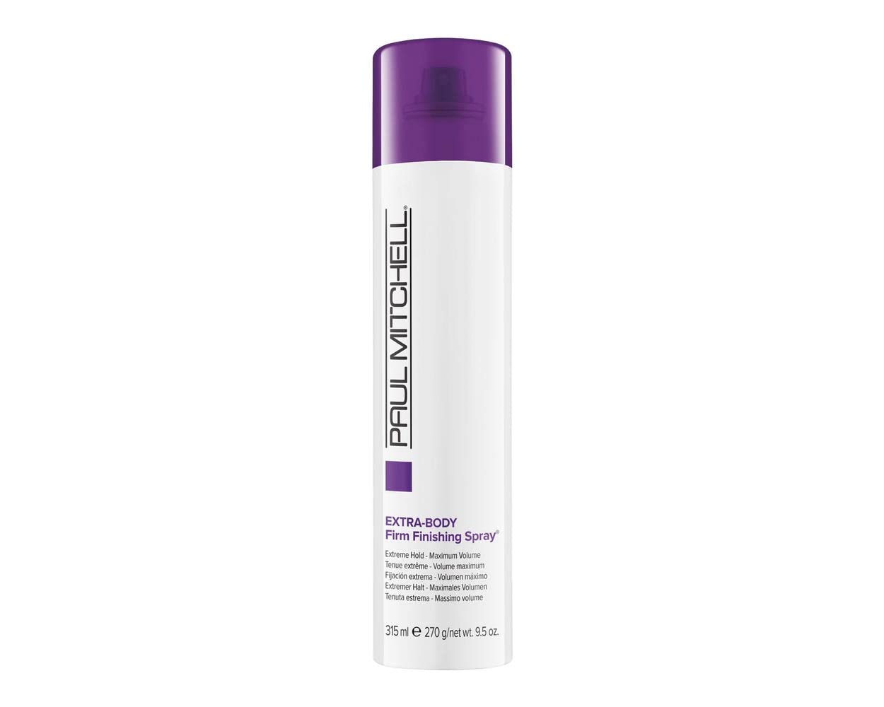 Paul Mitchell Extra-Body Firm Finishing Spray, Extreme Hold, Maximum Volume Hairspray, 9.5 Oz