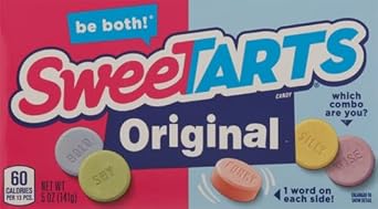 Sweetarts Original Theater Box Candy, 5 Ounce Boxes (Pack Of 10)