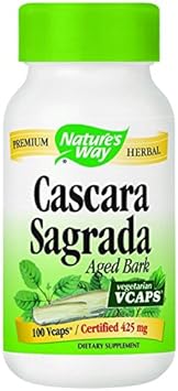 Nature's Way - Cascara Sagrada, 425 mg, 100 veggie caps : Health & Household