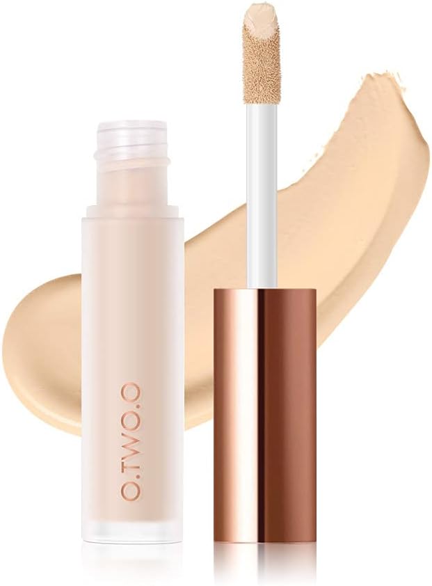 O.Two.O Light Concealer Milk Lasts To Cover Dark Circle Acne Impression Liquid Foundation Concealer Makeup (03#Natural Color)