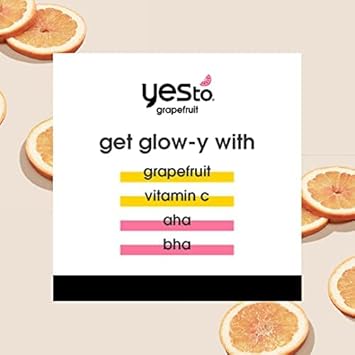 Yes To Grapefruit Nourishing Moisturizer, Renewing Formula That Seals In Moisture & Enhances Glow, Hydrates Brightens & Renews, With Vitamin C & Antioxidants, Natural, Vegan & Cruelty Free, 1.7 Fl Oz : Beauty & Personal Care