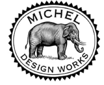 Michel Design Works Cotton & Linen Large Bath Soap Bar, 8.7 Oz