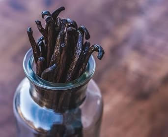 10 Costa Rican Vanilla Beans Whole Grade A Vanilla Pods for Homemade Vanilla Extract, Baking, Ice Cream, Flavoring, & Vanilla Powder : Grocery & Gourmet Food