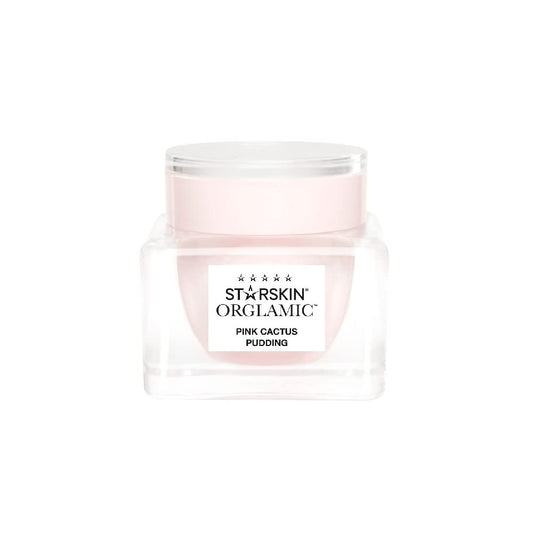 Starskin Orglamic Pink Cactus Pudding 1X15Ml, Hydrating & Glowing Face Cream For All Skin Types, Revitalizing And Nourishing, K Beauty Skincare : Beauty & Personal Care
