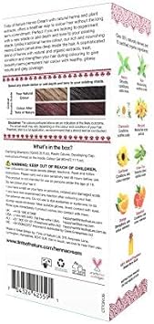 Tints Of Nature Burgundy Semi-Permanent Henna Cream Hair Colour, Ammonia-Free And 95% Natural, 70Ml