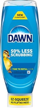 Dawn EZ-Squeeze Ultra Dish Soap Dishwashing Liquid, Original, 22 fl oz (Pack of 2)