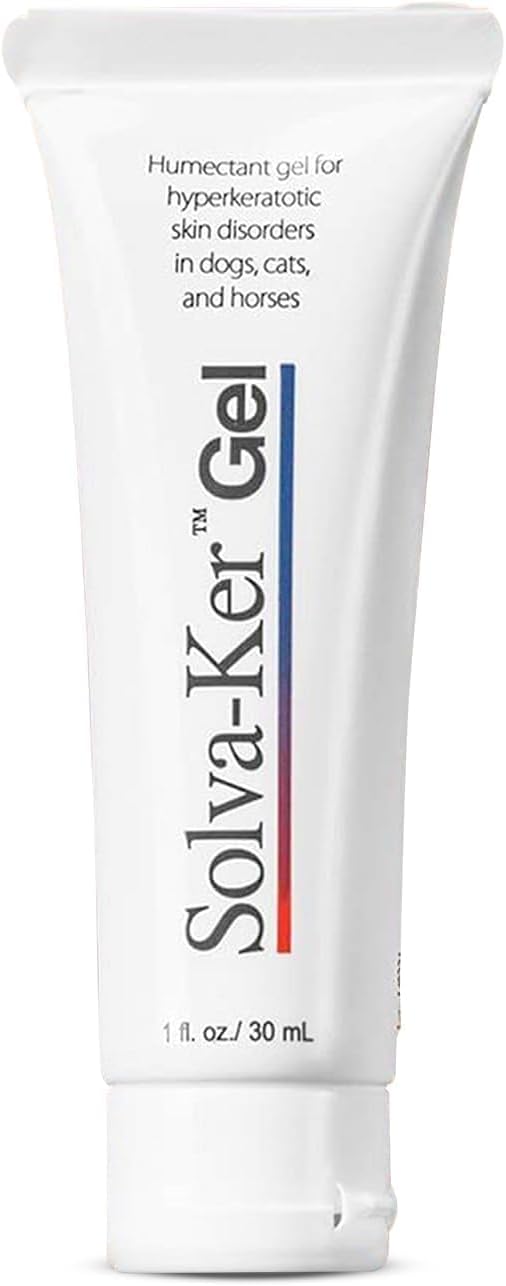 Dry Nose And Paw Soother, Solva-Ker Gel Moisturizer For Pet'S Cracked Nose And Paws, Greaseless Healing Balm For Dogs, Cats, And Horses