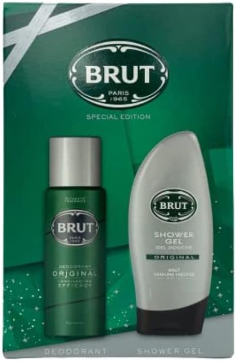 Brut Deodorant 200Ml & Shower Gel 250Ml Gift Set