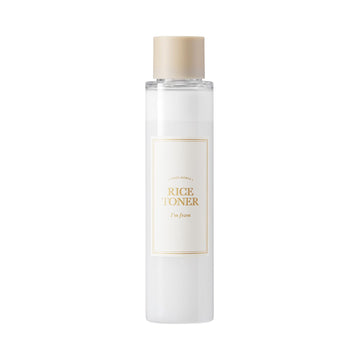 I'M From Rice Toner For Sensitive Skin, Rice Extract From Korea, Glow Essence With Niacinamide, Hydrating, Vegan, Alcohol Free, Fragrance Free, Peta Approved, K Beauty Toner, 5.07 Fl Oz
