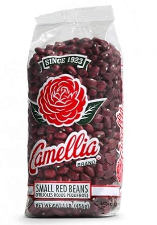 Camellia Brand Dried Small Red Beans, Caribbean-style bean, 1 Pound (Pack of 6)