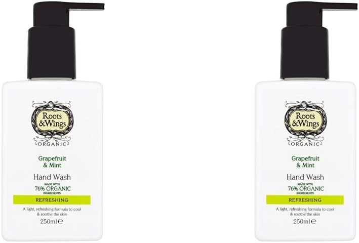 Roots & Wings Refreshing Grapefruit & Mint Hand Wash 250Ml (Pack Of 2)