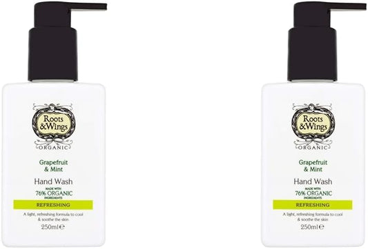 Roots & Wings Refreshing Grapefruit & Mint Hand Wash 250Ml (Pack Of 2)