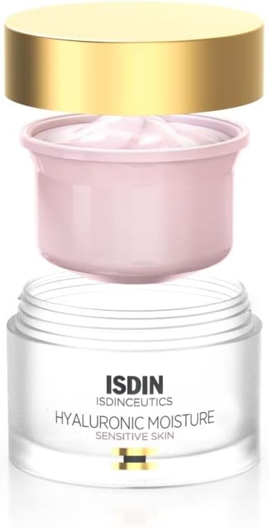 ISDIN Isdinceutics Hyaluronic Moisture Cream (Sensitive Skin Eco-Refill) 50ml | Lightweight facial cream with hyaluronic acid for sensitive and redness-prone skin : Amazon.co.uk: Beauty