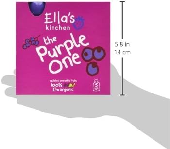 Ellas Kitchen Organic Fruit Smoothie The Purple One, 450G (Pack Of 5)
