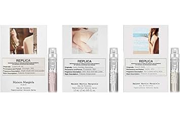 Maison Martin Margiela Eau De Toilette Replica Sample Trio 0.04 Oz/1.2 Ml Each : Beauty & Personal Care