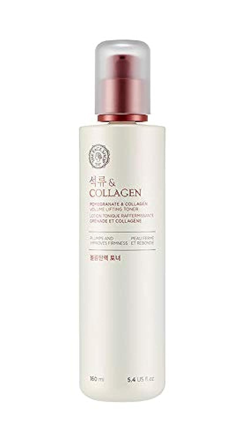 THE FACE SHOP Pomegranate and Collagen Volume Lifting Toner,K-Beauty : Beauty & Personal Care