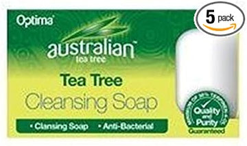 Australian Tea Tree Cleansing Soap 90G X 5 (Pack Of 5)