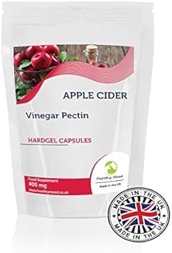 Apple Cider Vinegar Pectin 500mg Health Food Supplement Vitamins 30 Tablets Pills Nutrition Supplements HEALTHY MOOD