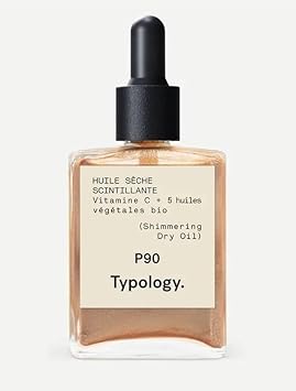 Typology Shimmering Dry Oil Vitamin C + 5 Organic Botanical Oils 30 Ml + Bonus Nest Sicilian Tangerine Body Cream 30 Ml : Beauty & Personal Care