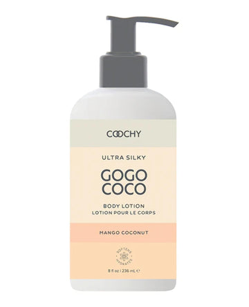 Coochy Ultra Silky Body Lotion | Post Shaving Cream | Skin Care After Shave Moisturizer | Prevents Bumps, Ingrowns, Razor Burn | Mango Coconut, 8 Oz