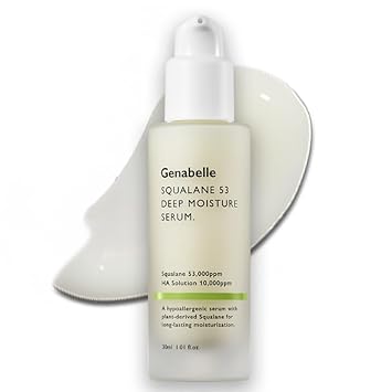 Squalane 53 Deep Moisture Serum– Hydrating Serum With Plant-Based Squalane, Pine Exosomes For Long-Lasting Moisture, Skin Barrier & Radiance