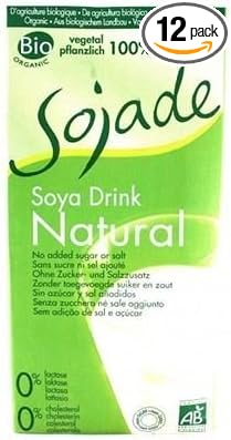 Sojade Organic Natural Soya Drink 1Ltr (12 Pack)