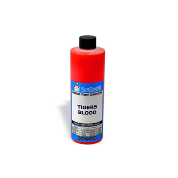 Snowie Shaved Ice Snow Cone Flavor Concentrate- Pint - Tiger'S Blood