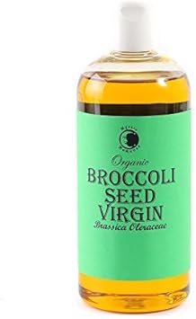 Mystic Moments | Organic Broccoli Seed Virgin Carrier Oil 500ml - Pure & Natural Oil Perfect For Hair, Face, Nails, Aromatherapy, Massage and Oil Dilution Vegan GMO Free : Amazon.co.uk: Health & Personal Care