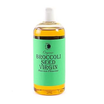 Mystic Moments | Broccoli Seed Virgin Organic Carrier Oil - 500ml - 100% Pure : Beauty & Personal Care