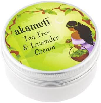 Akamuti Tea Tree & Lavender Cream 50ml : Amazon.co.uk: Beauty