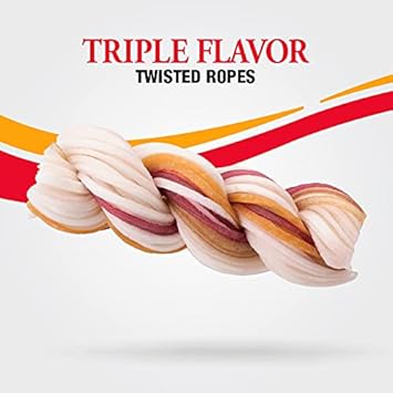 Good ’N’ Fun Triple Flavor Twisted Ropes, 6 Count