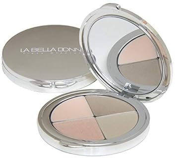 La Bella Donna Complete Brow Kit Quad Compact - Brunette