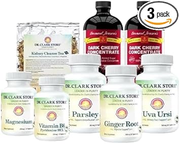 Dr. Clark 3 Week Kidney Cleanse - Vegetarian - Plant Based Tapioca Capsules