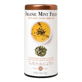 The Republic Of Tea Organic Mint Fields Herb Tea By The Republic Of Tea - 1.8 Oz Loose