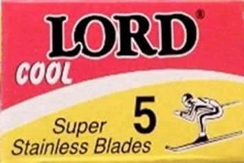 Lord Cool Double Edge Safety Razor Blades, 100 Blades (20X5) : Beauty & Personal Care