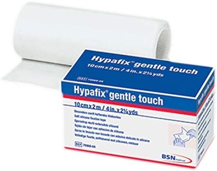 BSN Medical HYPAFIX Gentle Touch Adhesive Gauze Fixing, 10 cm x 2 m, 1 Unit