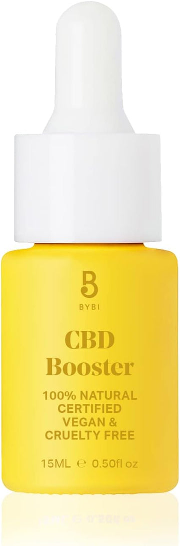 Bybi Beauty Cbd Booster | Facial Oil | Calm Stressed Skin, Eases Blemishes And Reduce Redness | Contains 100Mg Cbd Hemp Oil | 15 Ml