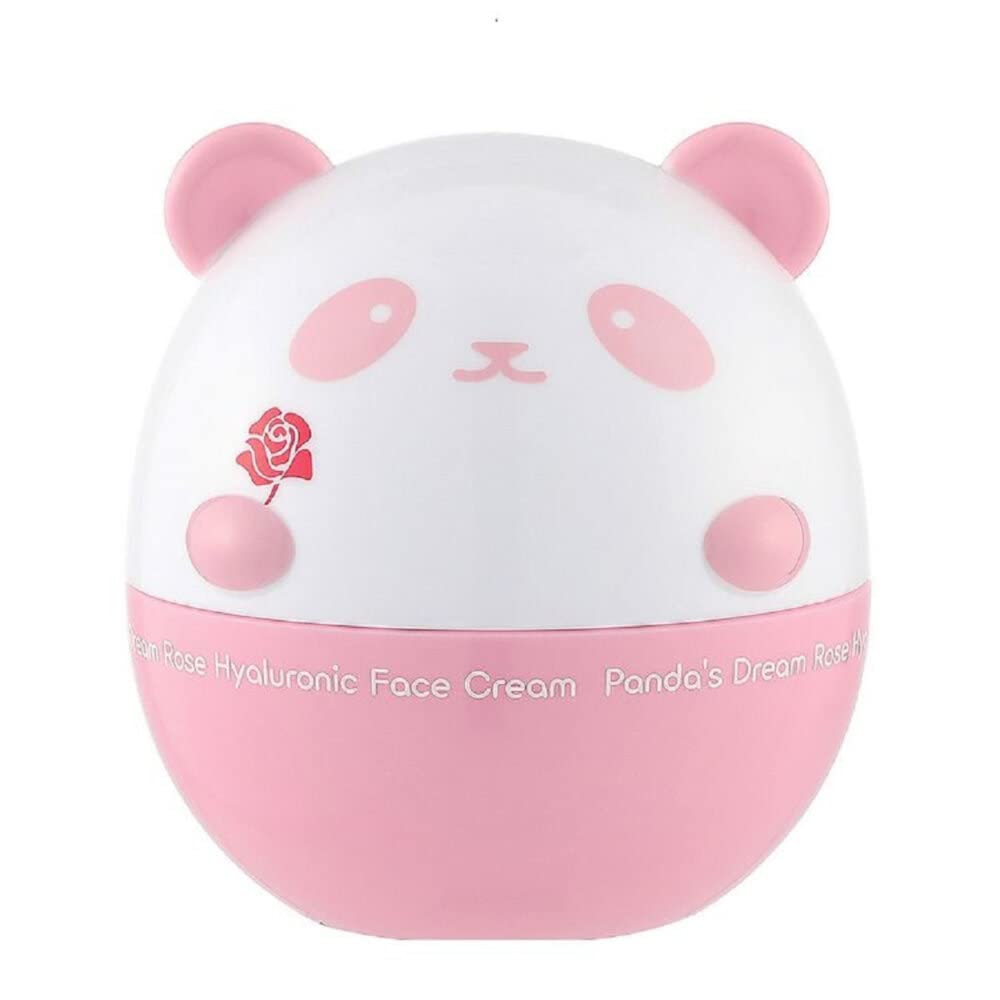 Tonymoly Panda'S Dream Rose Hyaluronic Face Cream, Valentines Gifts, Hydrating Moisturizer For All Skin Types, Skin Calming, 5 Oz