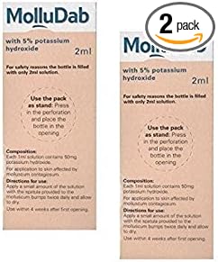 Molludab 2Ml Molluscum Contagiosum - 2 Pack (Total 4Ml)
