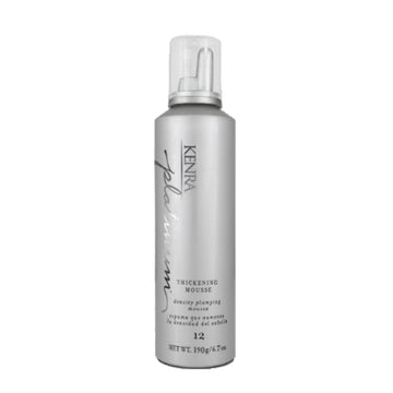 Kenra Platinum Thickening Mousse 12 | Volumizing Styler | Adds Fullness & Body | Humidity Protection Up To 48 Hours | Density Plumping Up Tp 150% | Thermal Protection | All Hair Types