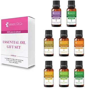 8 Piece 10ml Essential Oil Gift Set 2 Pure and Natural Oils Aromatherapy Diffuser, Cosmetics : Amazon.co.uk: Beauty