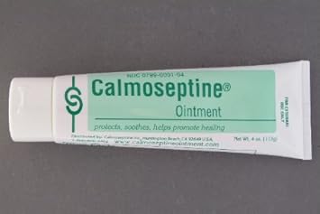 Calmoseptine Ointment To Prevent And Heal Skin Irritations 4 Oz By Calmoseptine : Health & Household