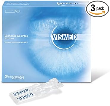 Vismed Lubricant Eye Drops - Pack Of 3