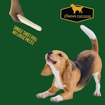 Chews for Dogs Retriever roll 7-8 Inches Extra Thick (40 Pack) : Pet Supplies
