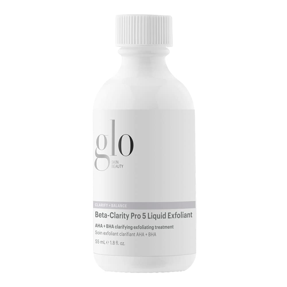Glo Skin Beauty Beta-Clarity Pro 5 Liquid Exfoliant, Travel Size - Aha + Bha Clarifying And Balancing Chemical Exfoliant Treatment