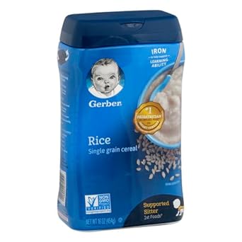 Gerber Baby Rice Cereal, 16 oz